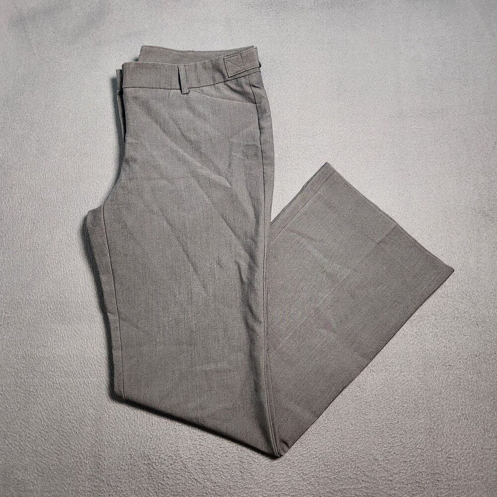 Joe B Dress Pants Women 9 Dark Gray Mid Rise Lightweight Bootcut
